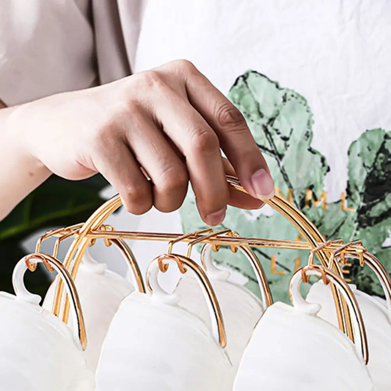 Porta Jogo de Xícaras Golden