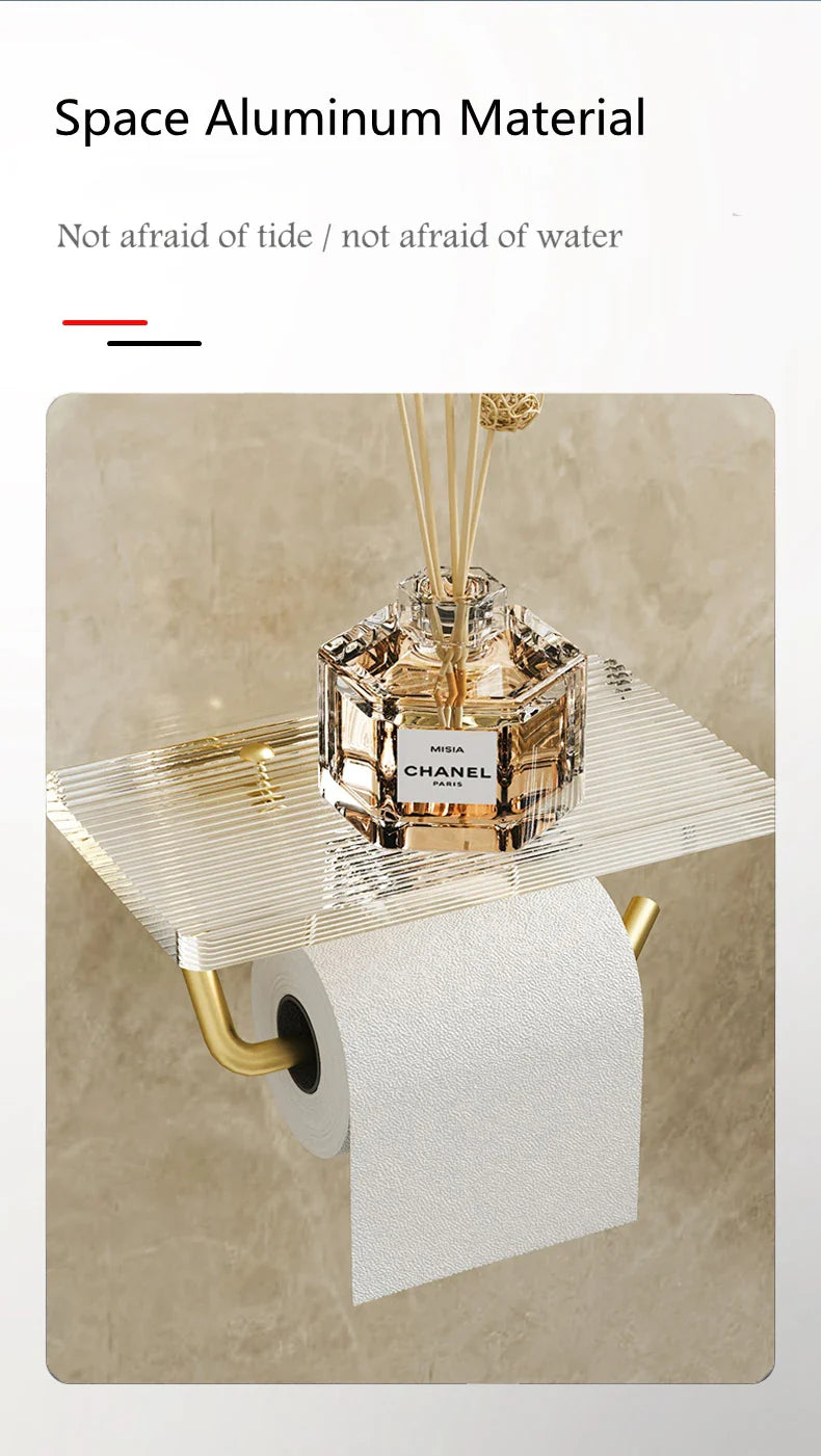 Suporte para papel higiênico Siena