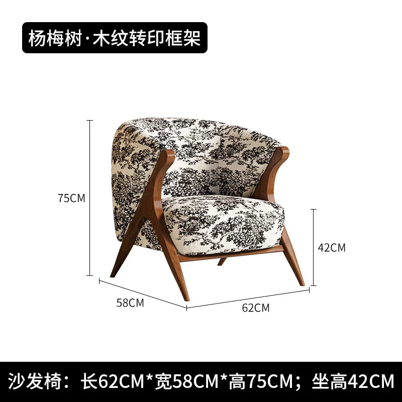 Conjunto Moderno de Poltronas de Veludo - Elegância Italiana