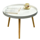 Mesas de café móveis nórdicas pequenas, mesa de canto lateral do sofá, montagem de mesa redonda, sala moderna, varanda, sala ao vivo, quarto, pequeno