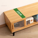 Nordic simples armário de tv pequeno apartamento tv stands sala estar móveis luz luxo retro bambu telescópico piso tv gabinete z