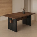 Wabi Sabi Antigo Cadeiras de Mesa de Jantar de Madeira maciça Casa Grande Placa Retangular Retro Sala de estar Mesa de Chá Móveis