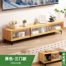 Gabinete de TV Luxo Moderno em Bambu - Elegância Compacta