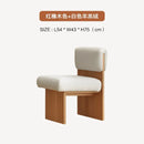 Cadeira Nórdica de Lazer em Madeira Maciça para Sala de Estar