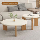 Casa pequeno apartamento redondo mesa de centro sala estar simples canto moderno mesa homestay luz luxo venda quente