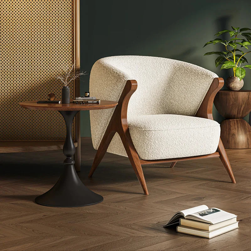 Conjunto de mesa e cadeira moderna de veludo, luxo, design italiano, poltrona, hotel, quarto, varanda, móveis nórdicos