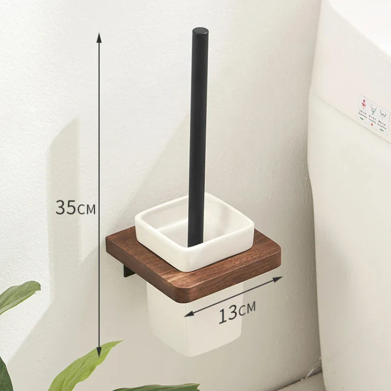 Toalheiro de Nogueira Luxuoso – Elegância Funcional para seu Banheiro