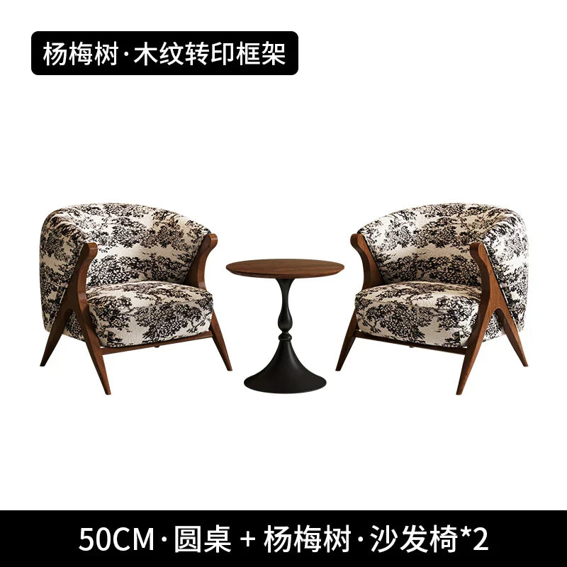 Conjunto Moderno de Poltronas de Veludo - Elegância Italiana