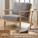 Poltrona de Madeira Maciça Nordic – Conforto e Estilo Moderno