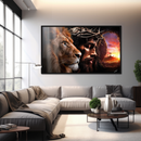 Quadro Decorativo Grande – Leão de Judá