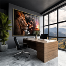 Quadro Decorativo Grande – Leão de Judá
