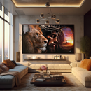 Quadro Decorativo Grande – Leão de Judá