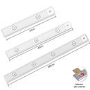 ( COMPRE 1 LEVE 2 ) Luminária LED Fina  Com Sensor de Presença Recarregável