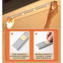 ( COMPRE 1 LEVE 2 ) Luminária LED Fina  Com Sensor de Presença Recarregável