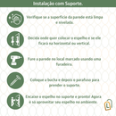 Espelho Adesivo 90x40 Elegante