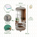 Espelho Adesivo 90x40 Elegante