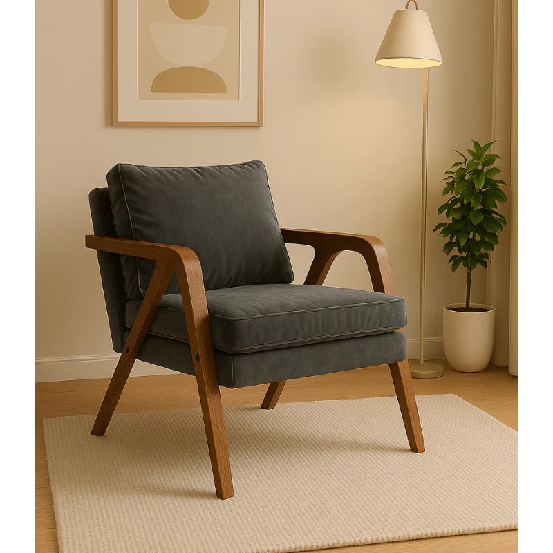 Poltronas Decorativas Linho - Monalisa