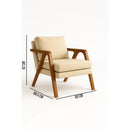 Poltronas Decorativas Linho - Monalisa