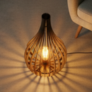 Abajur Grande de Chão em MDF