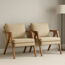 Poltronas Decorativas Linho - Monalisa