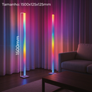 Luminária de Chão RGB LED