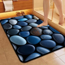 Tapetes 5D De Secagem Rápida Em Microfibra Antiderrapante (58x38CM)